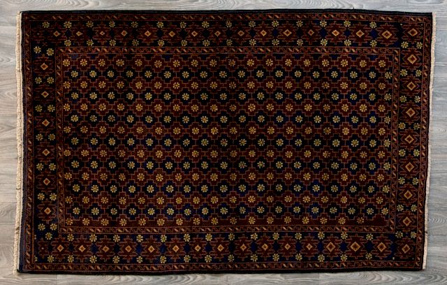 Appraisal: Baluchi ' x ' Area Rug Baluchi area rug having