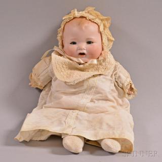 Appraisal: Armand Marseille Baby Gloria Character Bisque Head Doll Armand Marseille