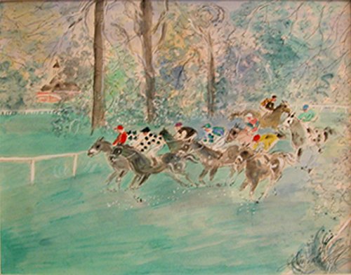 Appraisal: Artist Van Wel Jean Belgian - Title Jockeys and Horses