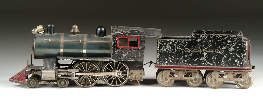 Appraisal: LIONEL STANDARD GAUGE STEAM ENGINE WITH MATCHING TENDER This is