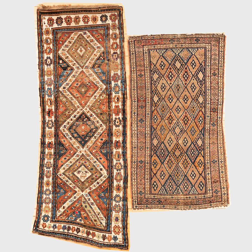 Appraisal: Northwest Persian Runner Together with a smaller carpet ft in