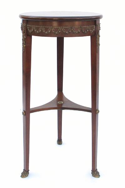 Appraisal: An Empire style urn stand height in diameter in