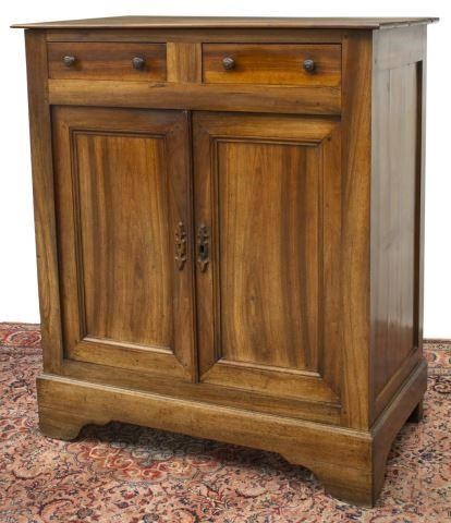 Appraisal: French Louis Philippe period walnut buffet mid th c having