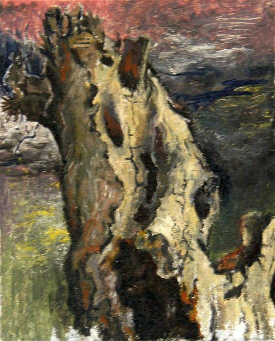 Appraisal: Patrick Fisher - English study of a dead tree oil