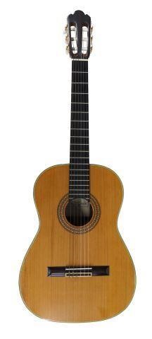 Appraisal: Classical six-string acoustic guitar M Horabe distributed by JTG of