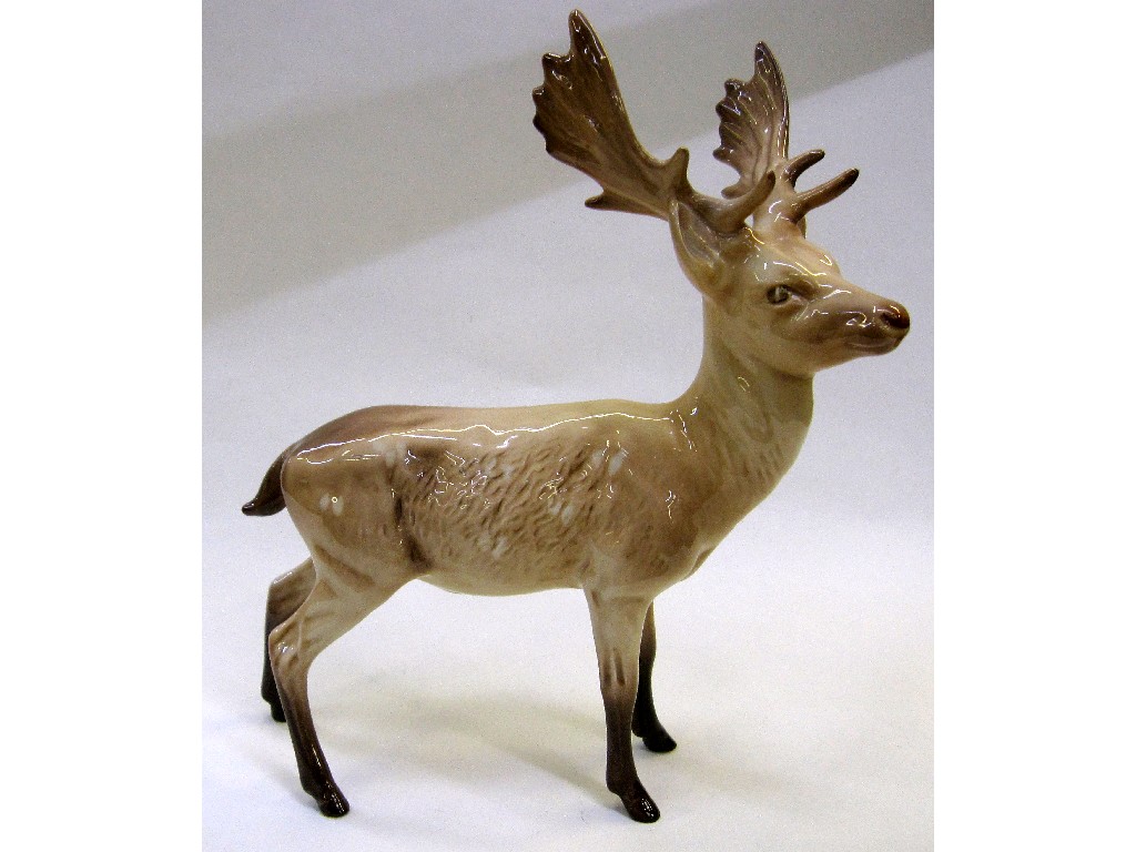 Appraisal: Beswick figure of a stag model no