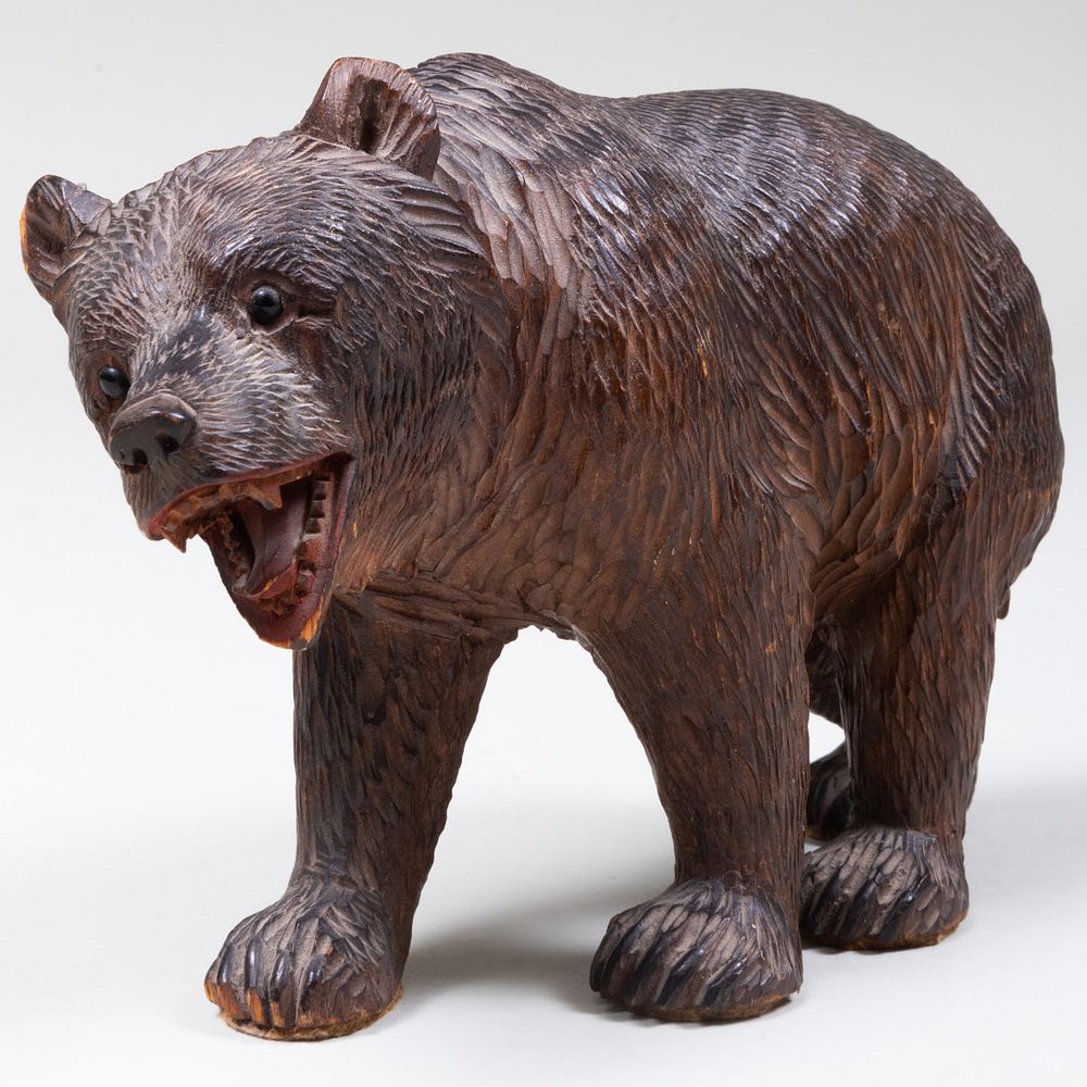 Appraisal: Small Black Forest Model of a Bear x x in