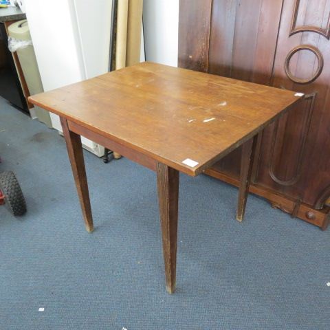 Appraisal: Antique Pine Work Table