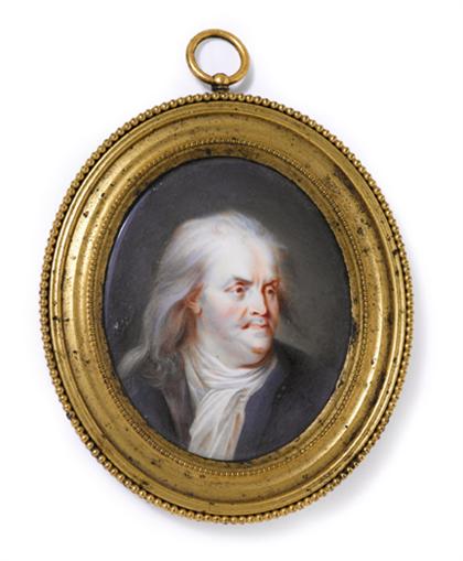 Appraisal: Attributed to Daniel Nikolaus Chodowiecki German - miniature portrait of