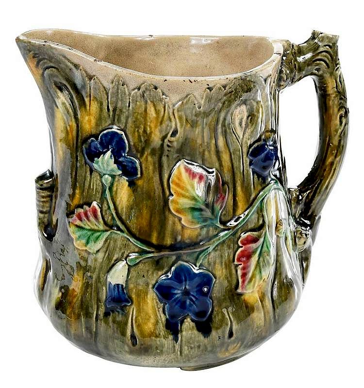 Appraisal: Rare Joseph Meyer New Orleans Crafts Pitcher New Orleans Louisiana