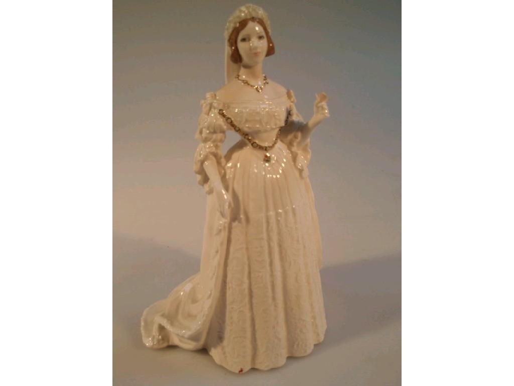 Appraisal: A Coalport figure 'Queen Victoria' limited edition designed by Shirley