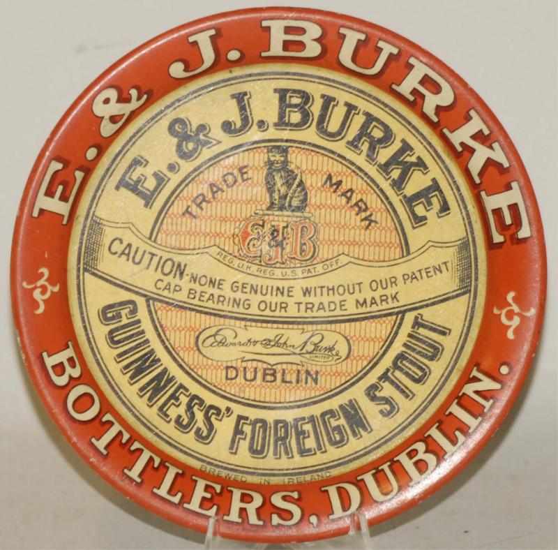 Appraisal: E J Burke Tip Tray Circa Light wear and soiling