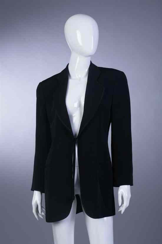 Appraisal: GIORGIO ARMANI LE COLLEZIONI BLACK JACKET