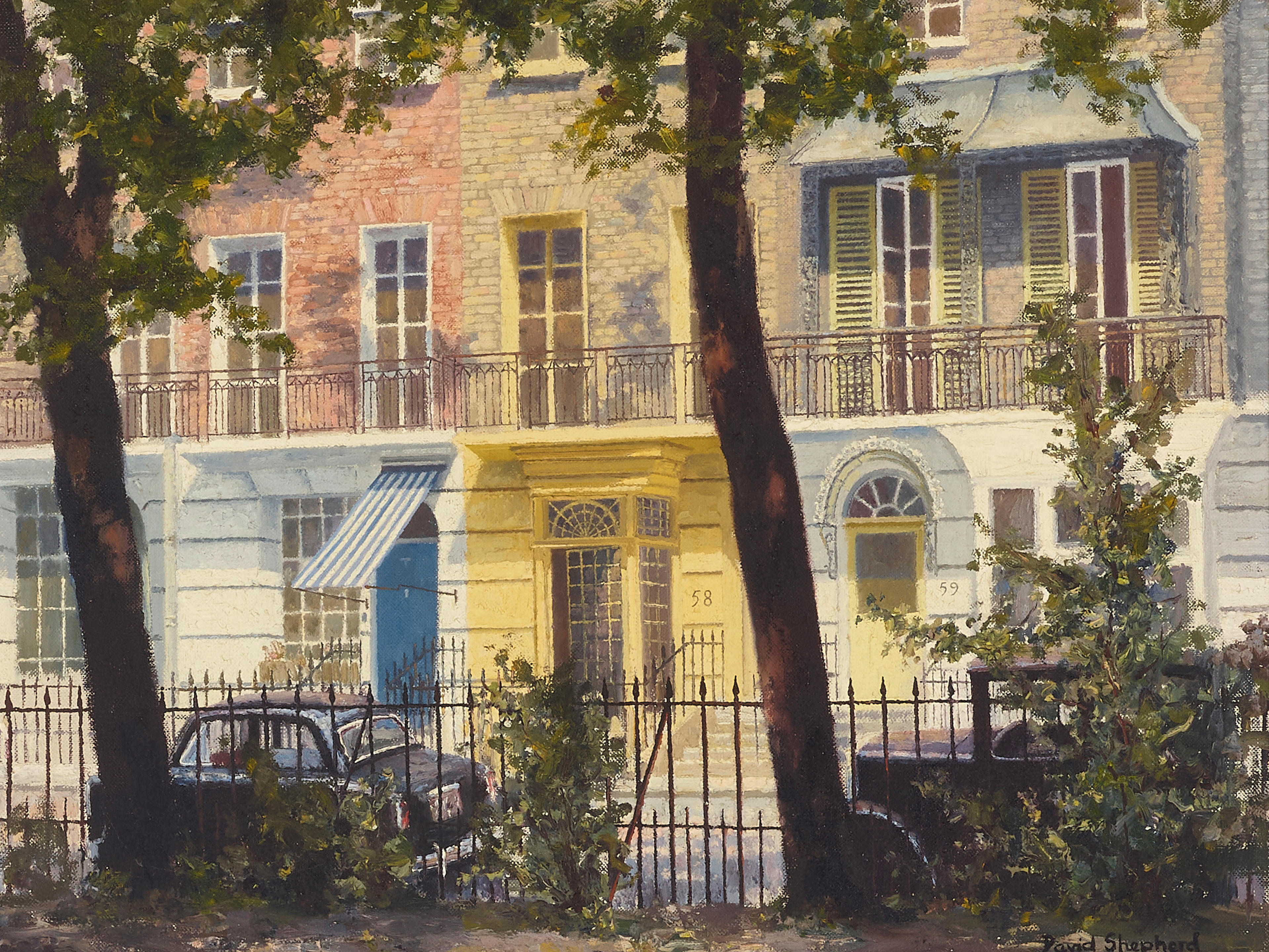 Appraisal: DAVID SHEPHERD C B E BRITISH - CHEYNE WALK CHELSEA