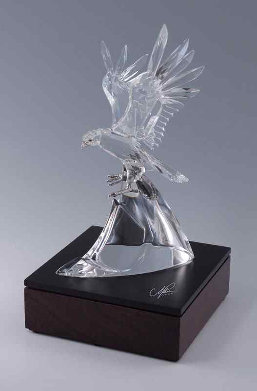 Appraisal: SWAROVSKI CRYSTAL LIMITED EDITION EAGLE Commemorative th Anniversary edition this