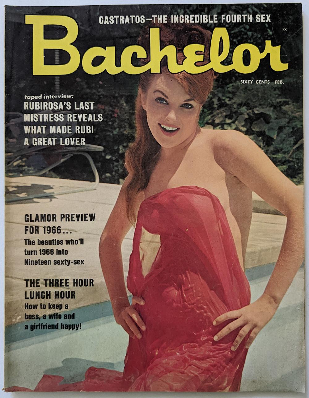 Appraisal: VINTAGE PIN UP ADULTS MAGAZINE BACHELORThis collection is coming from