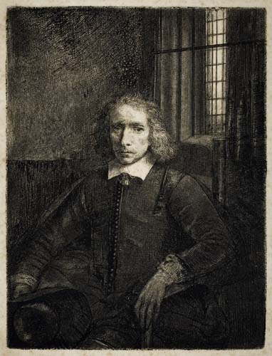 Appraisal: REMBRANDT VAN RIJN Jacob Haaringh Etching drypoint and engraving circa