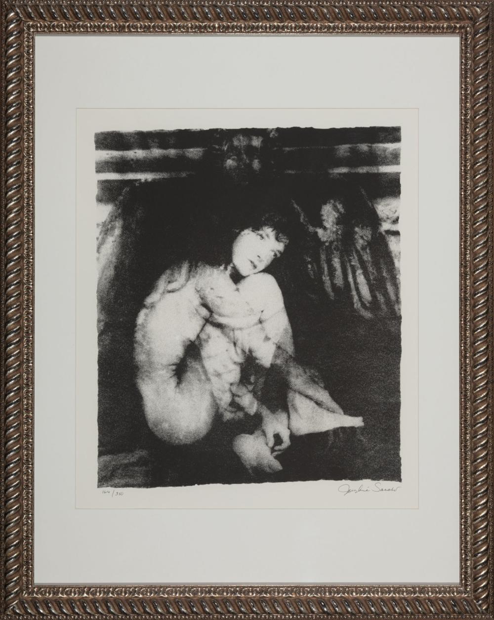 Appraisal: Josephine Sacabo American Texas b El Angel Salvaje silkscreen on