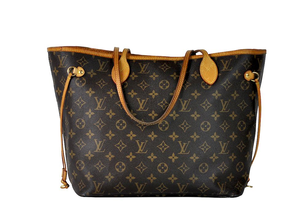 Appraisal: Louis Vuitton 'Neverfull MM' Monogrammed Tote Louis Vuitton 'Neverfull MM'