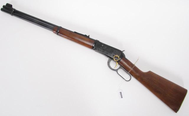 Appraisal: Winchester Model - Commemorative lever action saddle ring combine butt