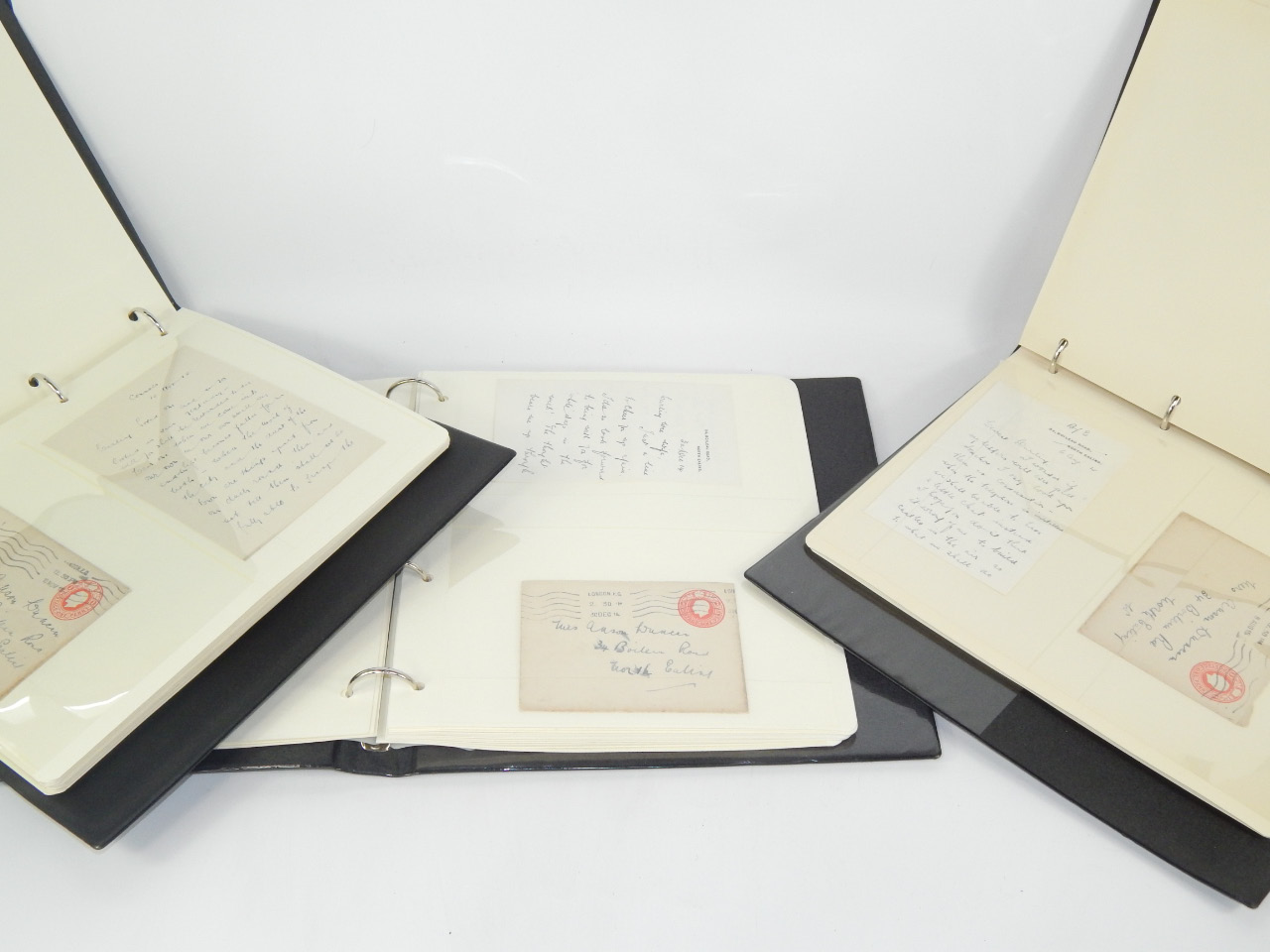 Appraisal: An accumulation of love letters WWI - contained in three