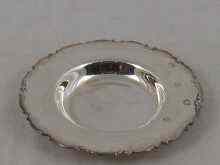 Appraisal: A modern silver pin tray by Richard Comyns London