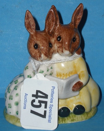 Appraisal: Royal Doulton Bunnykins Figure Storytime DB U S A Colourway