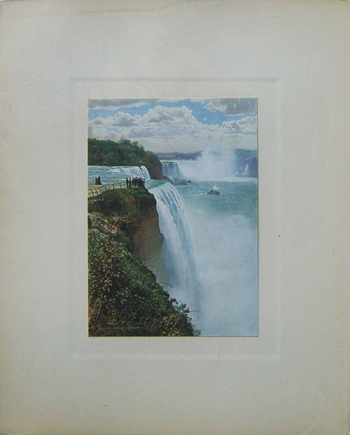 Appraisal: Six photochrome scenes of Niagara Falls by the Detroit Publishing