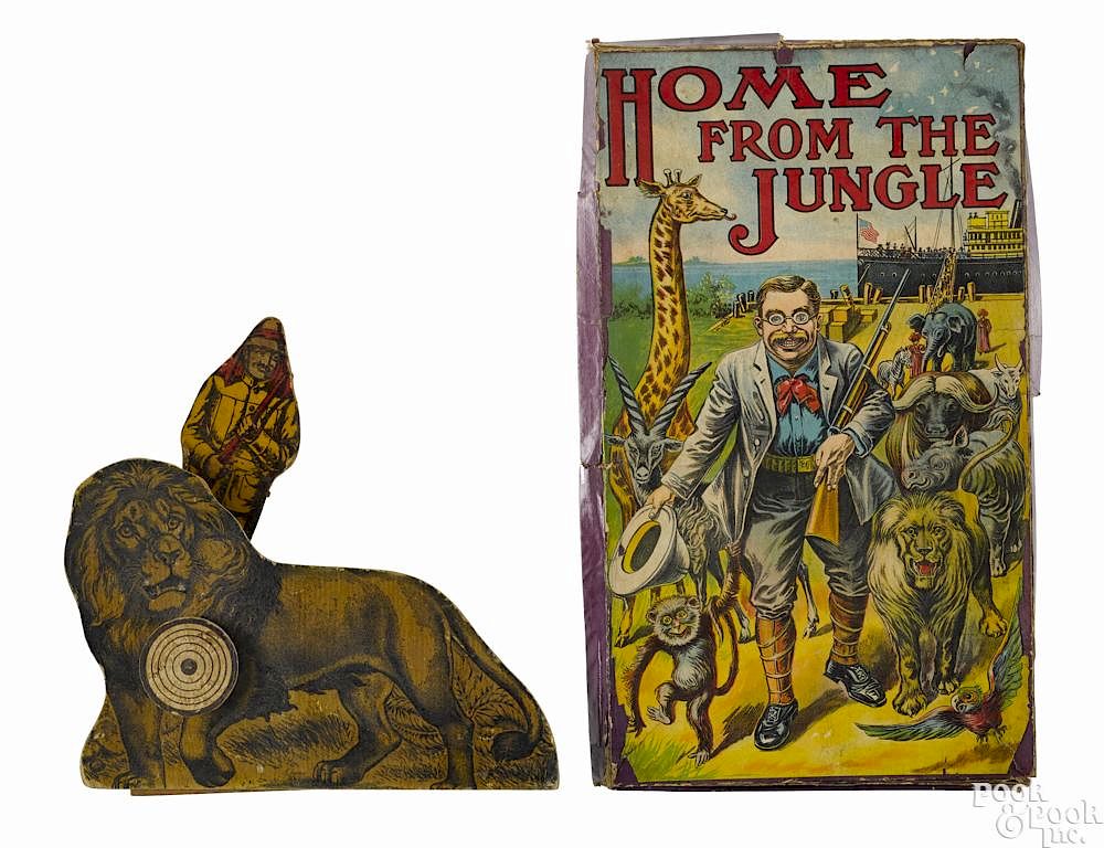 Appraisal: Teddy Roosevelt Home From the Jungle board game with its