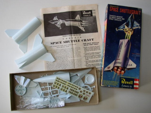 Appraisal: Convair Space Shuttlecraft A scale kit of an Earth orbital