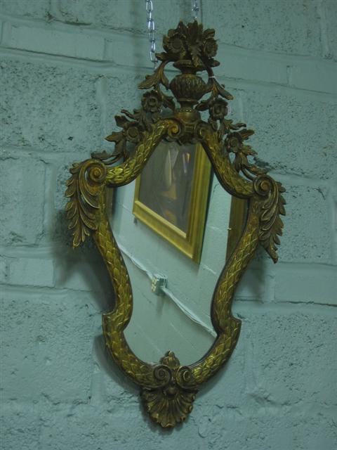 Appraisal: NEOCLASSICAL STYLE GILTWOOD MIRROR