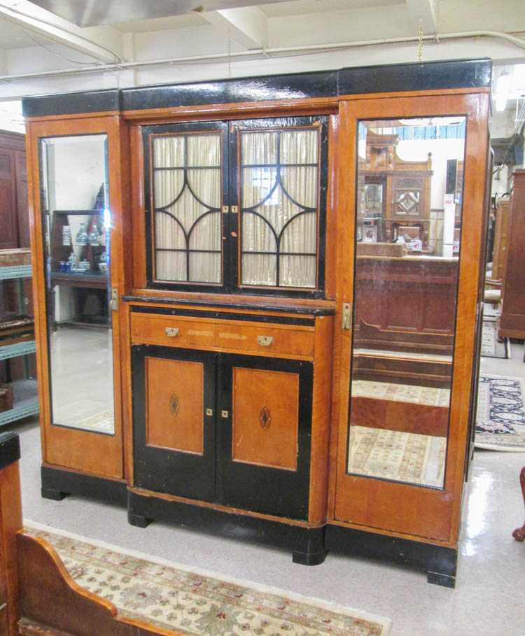 Appraisal: BIEDERMEIER STYLE WARDROBE German late th early th century in