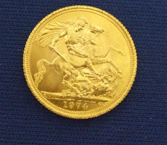 Appraisal: Gold sovereign