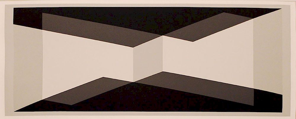 Appraisal: JOSEPH ALBERS Formulation Articulation Formulation Articulation Photo Lithograph Image x