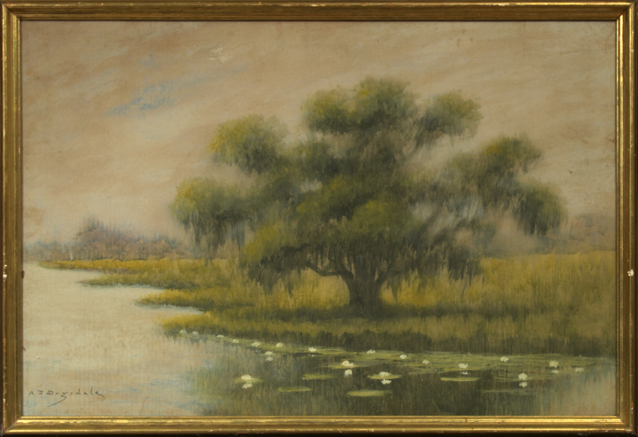 Appraisal: Alexander John Drysdale American New Orleans - Oak Trees Along