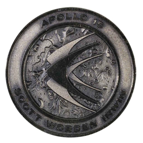 Appraisal: Thomas Stafford's Apollo Robbins Medallion Approximately inches in diameter circular