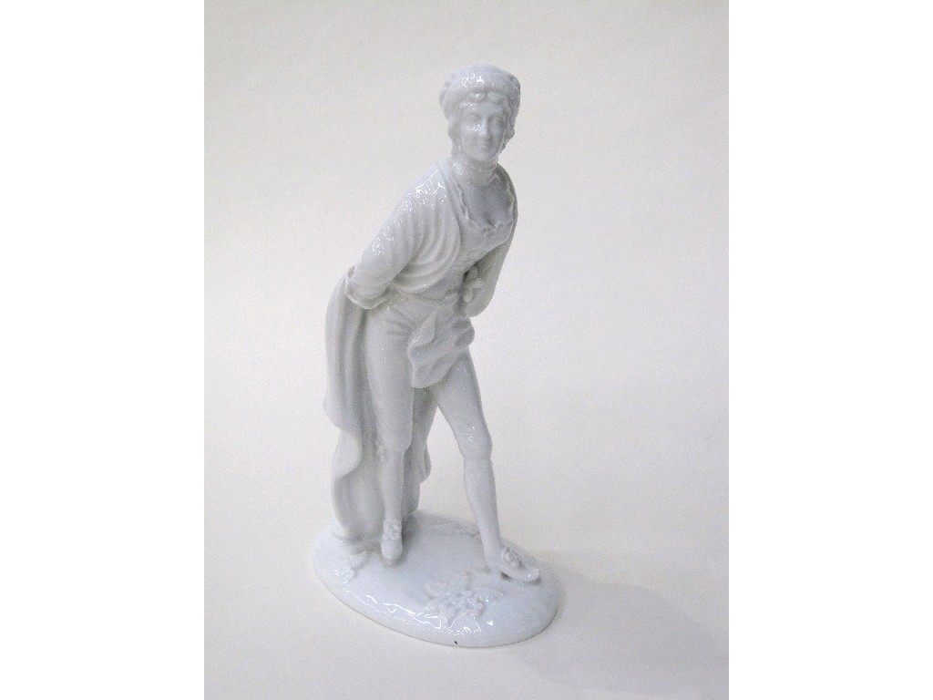 Appraisal: Italian white glazed Commedia Dell'Arte figure 'Pantalone'