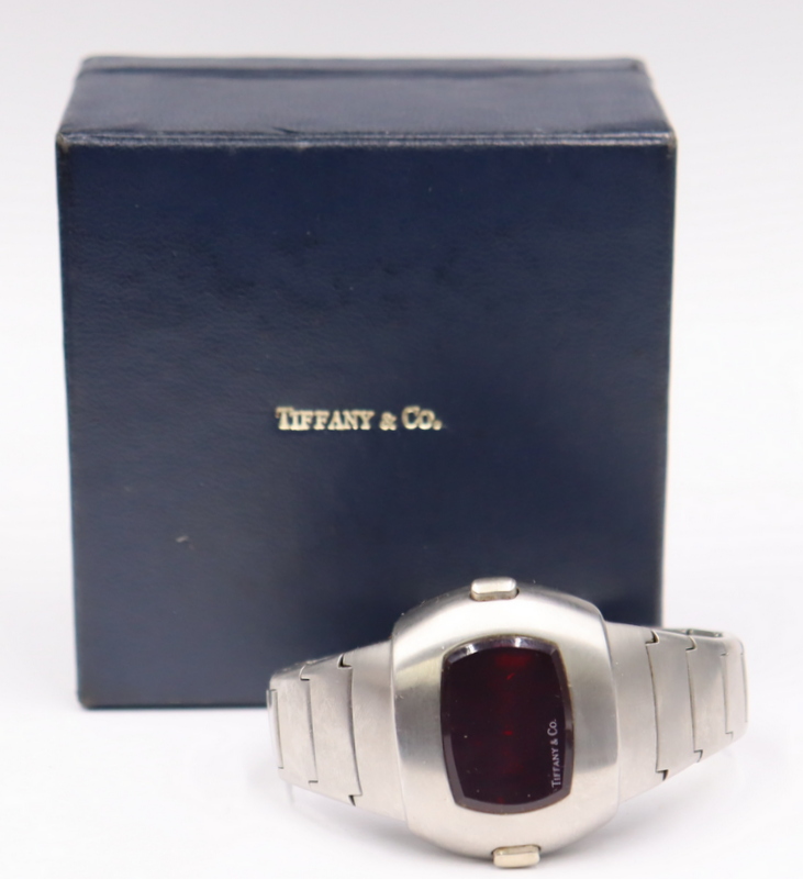 Appraisal: JEWELRY Men's Pulsar Tiffany Co P Stainless Steel Quartz Watch