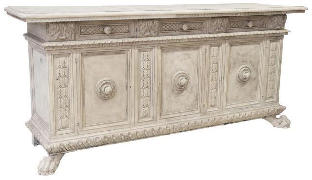 Appraisal: Italian Renaissance Revival sideboard early th c in a later