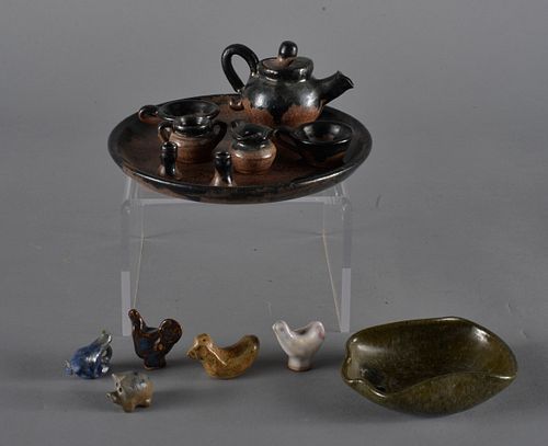 Appraisal: SOUTHERN POTTERY GROUP - COLE POTTERYmost items are signed items