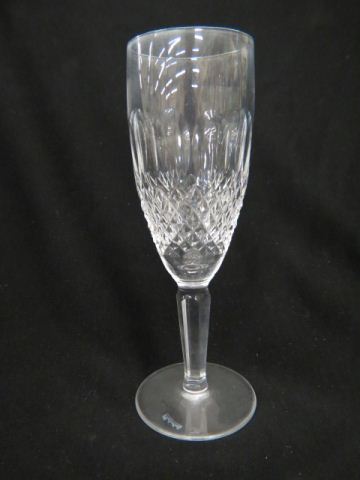 Appraisal: Waterford Colleen Cut Glass Champagnes signed excellent