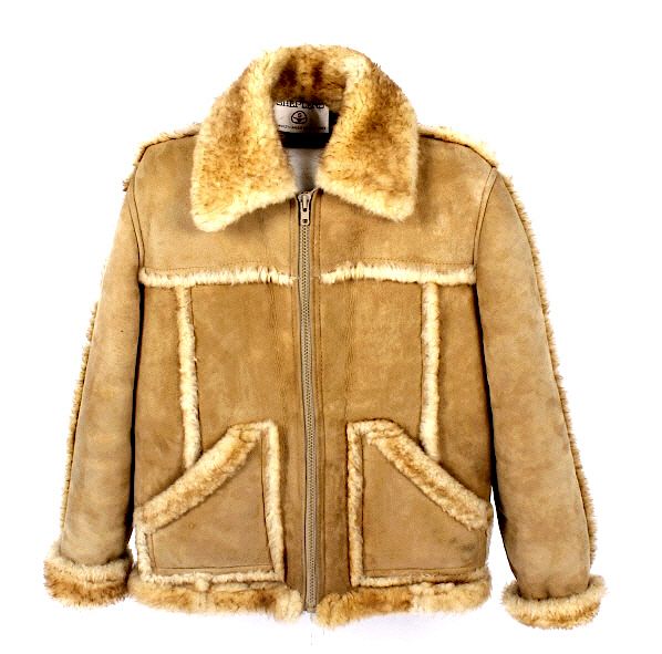 Appraisal: Sheplers Sheepskin Shearling Flight jacket Featured in this lot we