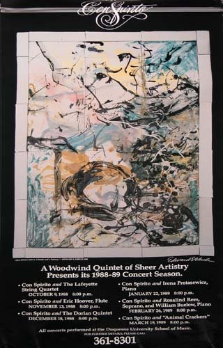 Appraisal: Various Artist Posters Artist various Date Medium poster reproductions Dimensions