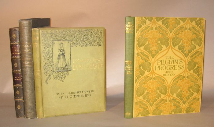 Appraisal: vols Illustrated Books Darley O C illustrator Longfellow Henry Wadsworth