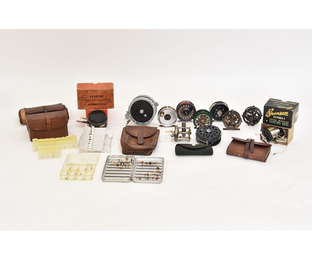 Appraisal: Collection of Fly Fishing Reels Collection of fly flishing reels