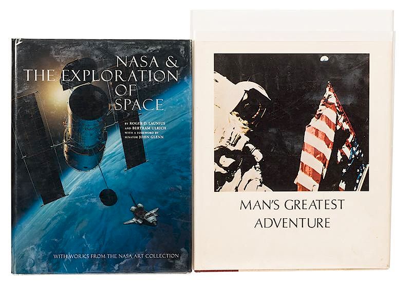 Appraisal: NASA The Exploration of Space Signed by Six Astronauts NASA