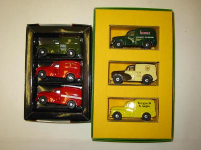 Appraisal: A Corgi C Bradford Van Set Telegraph Argus Gratton and