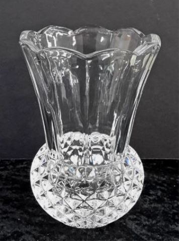 Appraisal: Crystal Zajecar Lead Crystal Posey Vase Not a bud vase