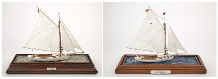 Appraisal: Two Models of the Friendship Sloops one the Sloop Estella