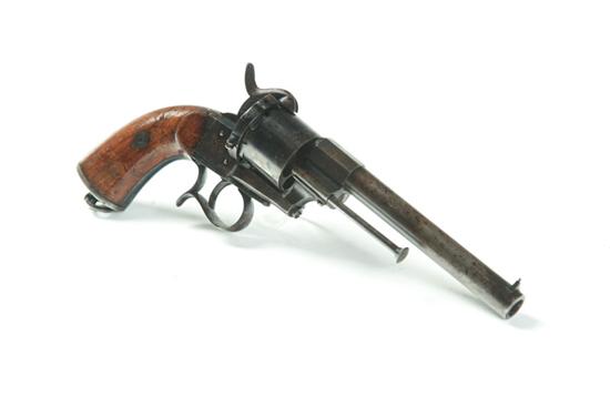 Appraisal: LEFAUCHEUX PINFIRE REVOLVER Single action caliber - '' round to